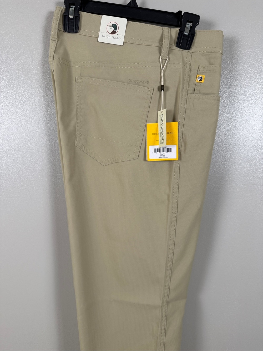 Duck Head Men's Twill Pants - Light Khaki Tan